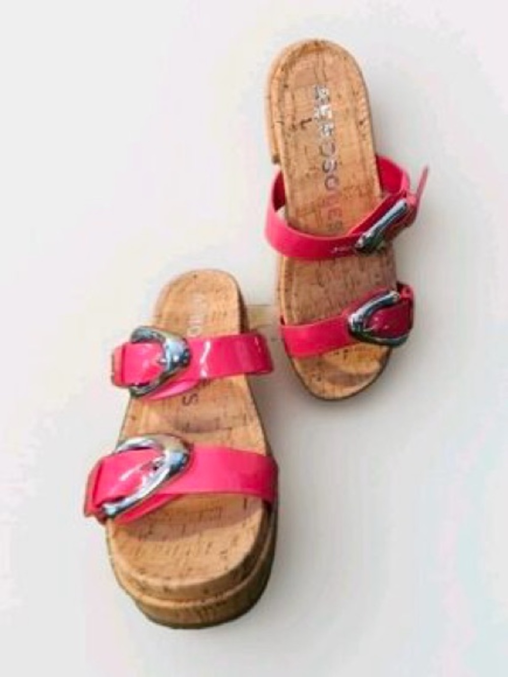 NWT Aerosoles Pink Chance Platform Heeled Sandals